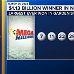 new jersey lottery mega millions results